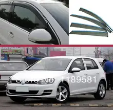 For VW Golf MK7 2014 2015 2016 Window Wind Deflector Visor Rain/Sun Guard Vent new