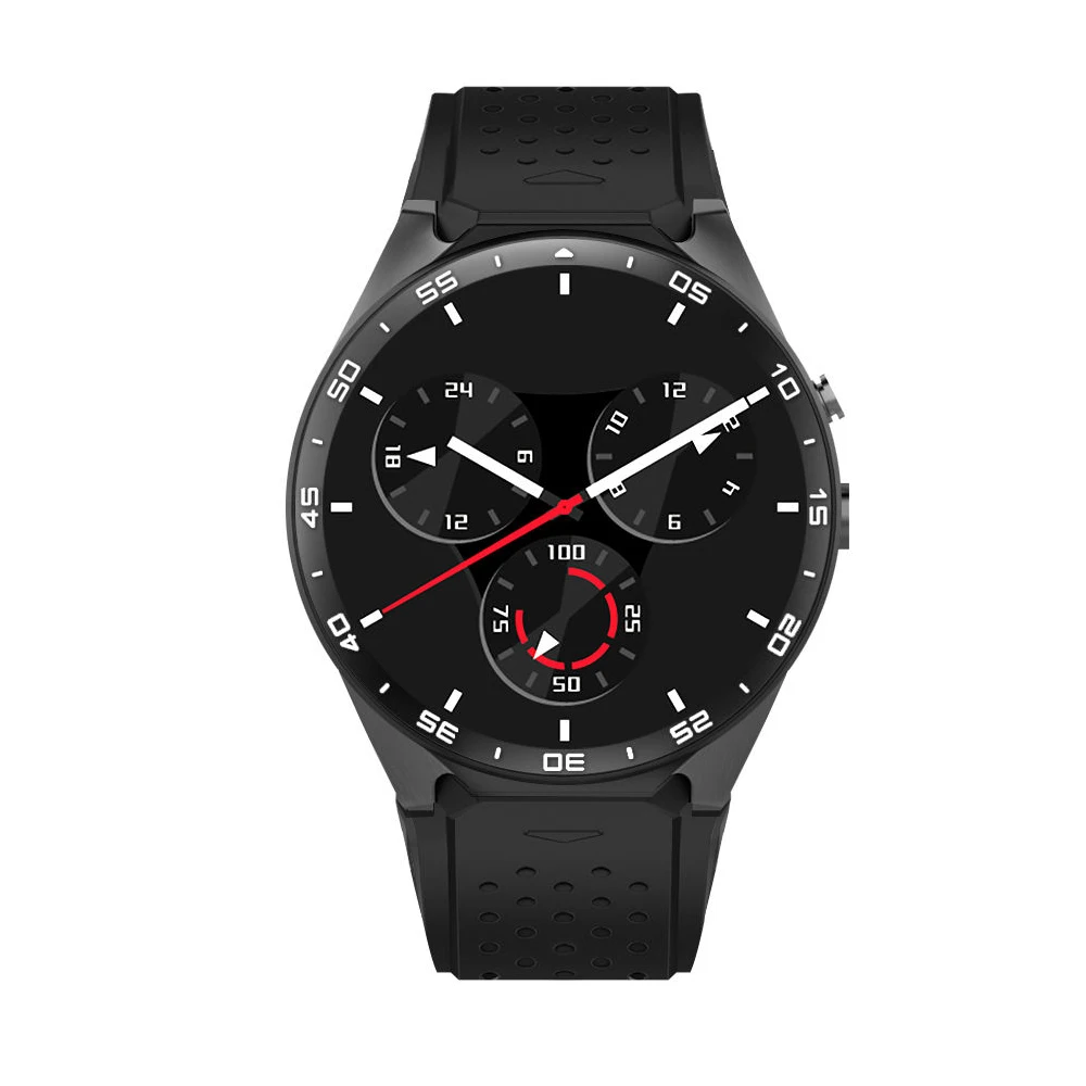  2017 Hot kw88 Android 5.1 Smart Watch 512MB + 4GB Bluetooth 4.0 WIFI 3G Smartwatch Phone Wristwatch
