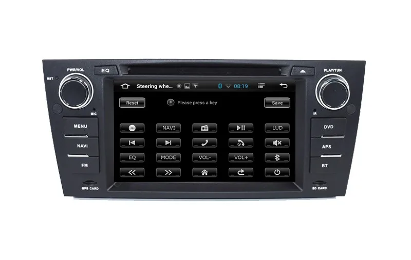 Flash Deal 7" Quad Core 1024*600 HD Touch Screen Car DVD GPS for BMW E90 Android 7.1 Wifi 3G GPS Bluetooth Radio RDS Canbus Free Camera 10
