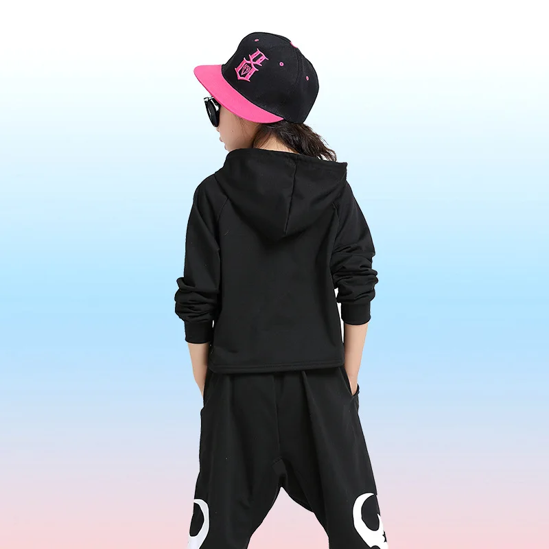 Fashion Children Jazz Dance Clothing Boys Girls Street Dance Hip Hop Costumes Kids Performance Clothes Sets
