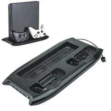 Вертикальная подставка консоли Вентилятор охлаждения Cooler контроллер Зарядное устройство зарядная док-станция для Xbox One X OneX консоли и Пульты ДУ для игровых приставок