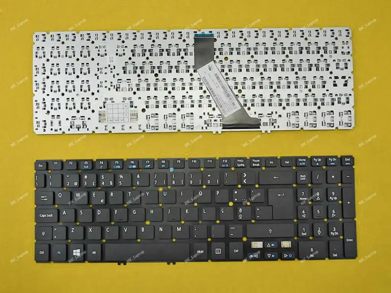 Новый PO португальский Teclado клавиатура для ACER Aspire V5-571 V5-571G V5-571P черный без рамки |