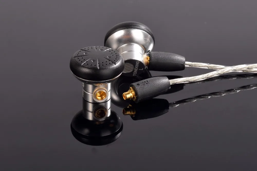 

TONEKING TO65 (65ohm) Dynamic Driver HiFi Audiophile MMCX Interface Flat-Head Music Earphones