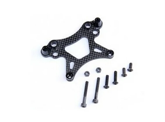 BAJA Carbon fiber front shock absorber bracket for 1/5 hpi baja 5b km rovan