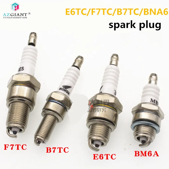 AZGIANT Свеча зажигания мотоцикла A7TC/D8TC BM6A/Z4C/F7TC/F5TC/CR8E/CR9E CR6E CR7E CR8E B8RTC CR9E B7c