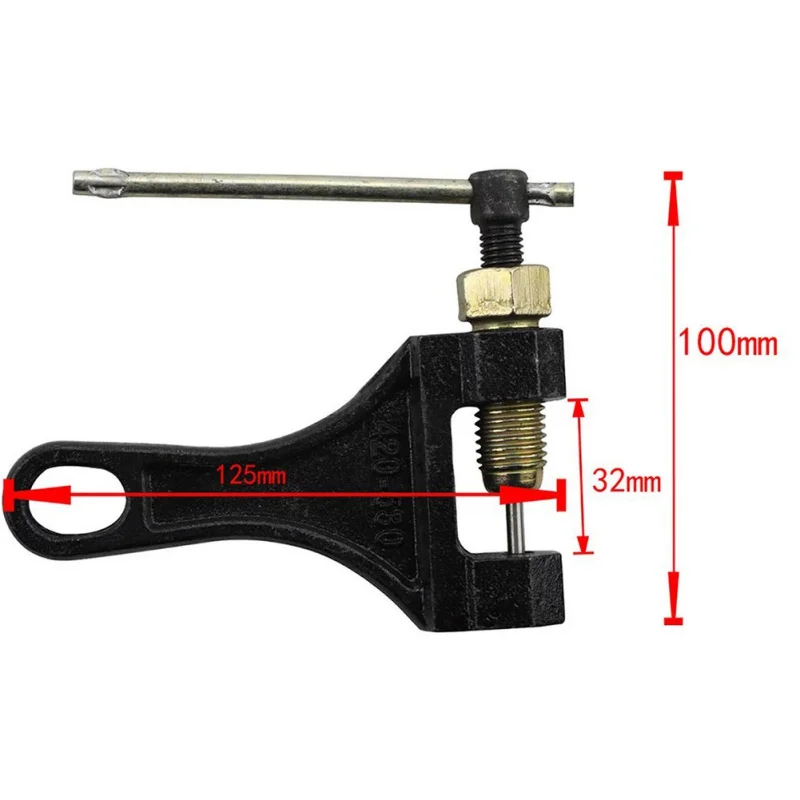 Мотоцикл для удаления цепочки для инструментов для удаления выключатель разделитель дисков резак ссылка инструмент для ремонта