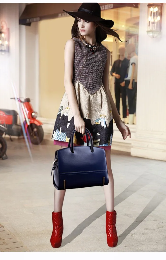 Стиль элегантные модные брендовые женские сумки винтажные женские панельные портативные сумки короткая Красочная Сумка-тоут