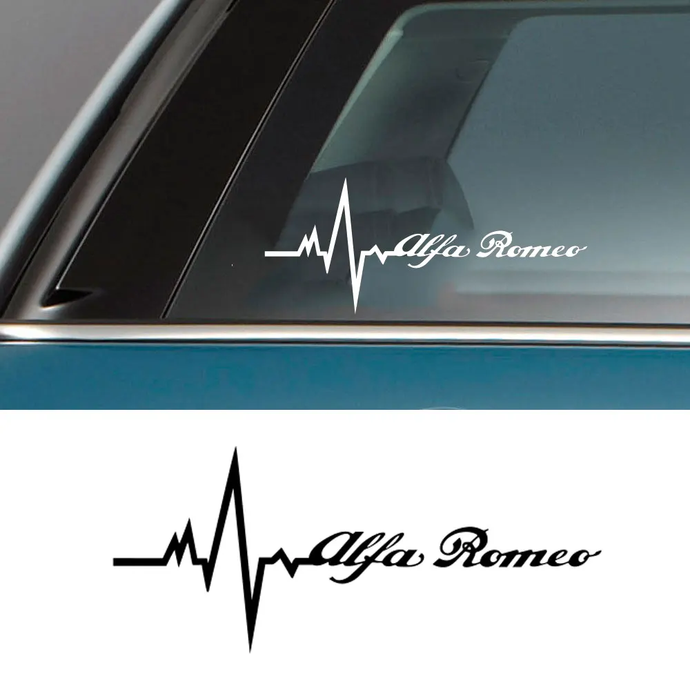 

For Alfa Romeo Giulia Stelvio BMW Mitsubishi peugeot Renault Chevrolet amg is in my Blood window sticker decals graphic