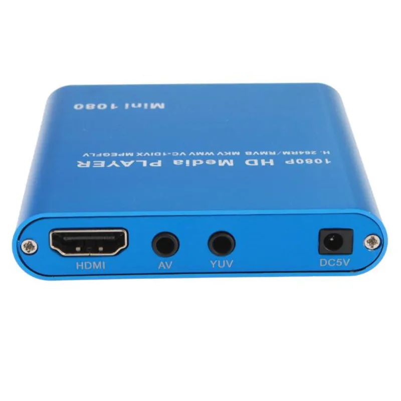 Player com sd Player de Vídeo Mini Full hd 1080 p Externo Usb Hdd Mmc u Disco Apoio Mkv Avi Hdmi Media ir Remoto Blu ray Player - Image 6