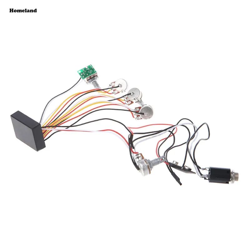 Аксессуары для гитары активный EQ-B3T предусилитель для бас-гитары запасные аксессуары дропшиппинг