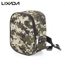 Сумка для рыболовной катушки Lixada, многофункциональная рыболовная спиннинговая катушка, защитный чехол, камуфляжная сумка, сумка для средних передач для Pesca