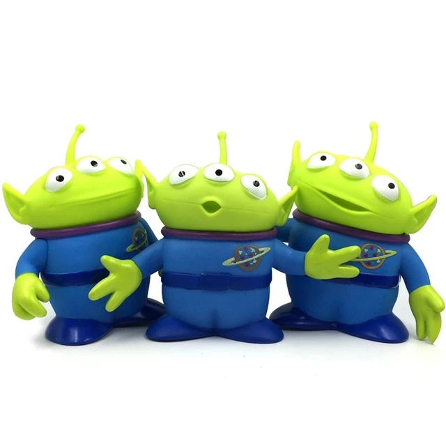 Special Offers Disney Toy Story Woody Green Aliens 3 styles 15cm Action