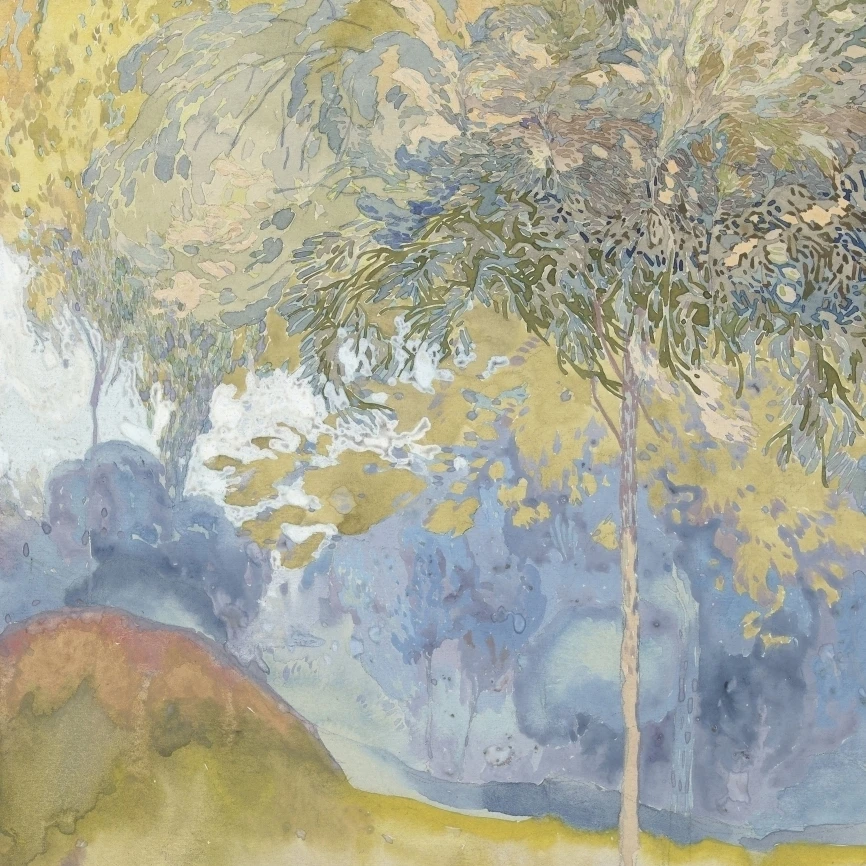 Arboreal Landscape Poster Print (18 x 24)