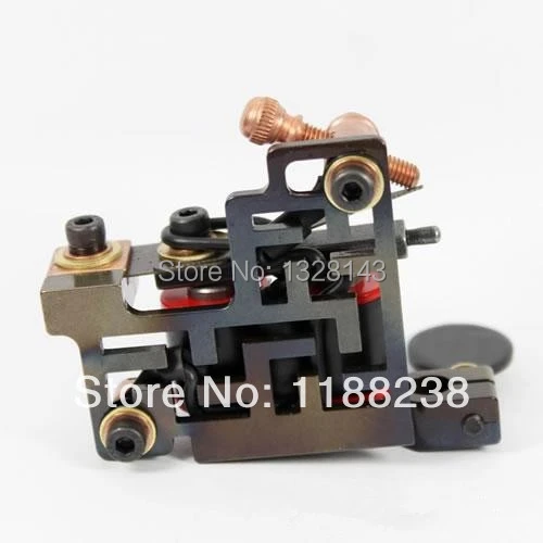 

Wholesale Luo's Handmade Tattoo Gun 10 Wrap Coils Alloy tattoo Machine Tattoo Beginner Artist Special For liner TM-1202