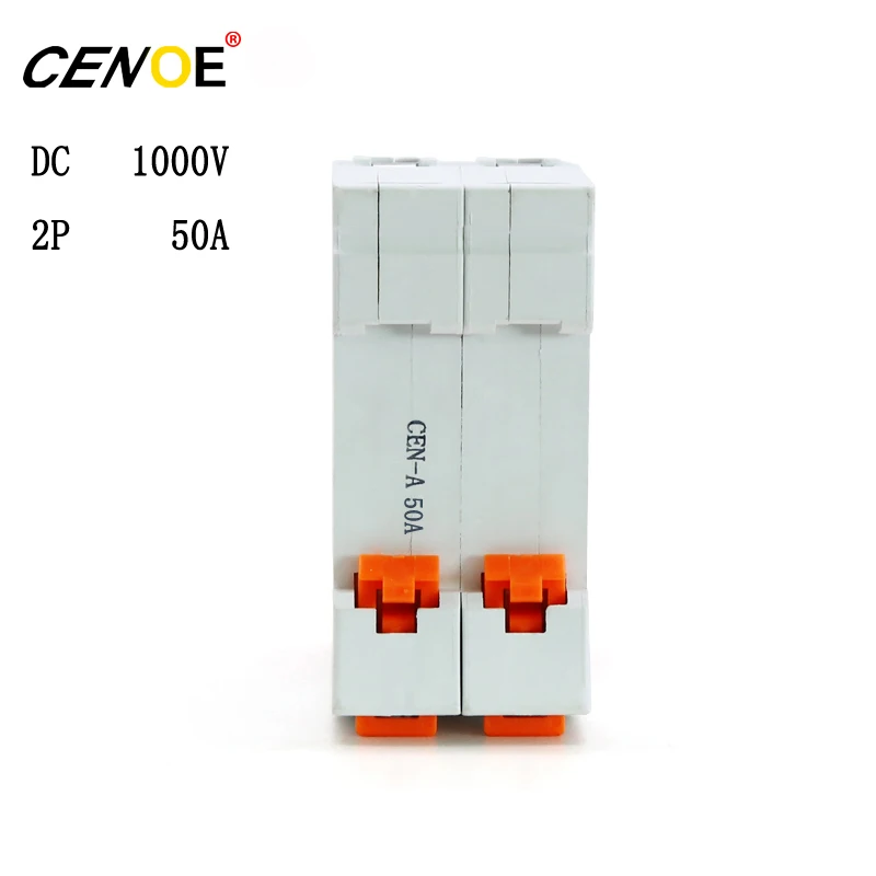 10 шт. CENOE брендовый выключатель постоянного тока 1000 В 2P 50A PV|dc breaker|circuit breakercircuit breaker