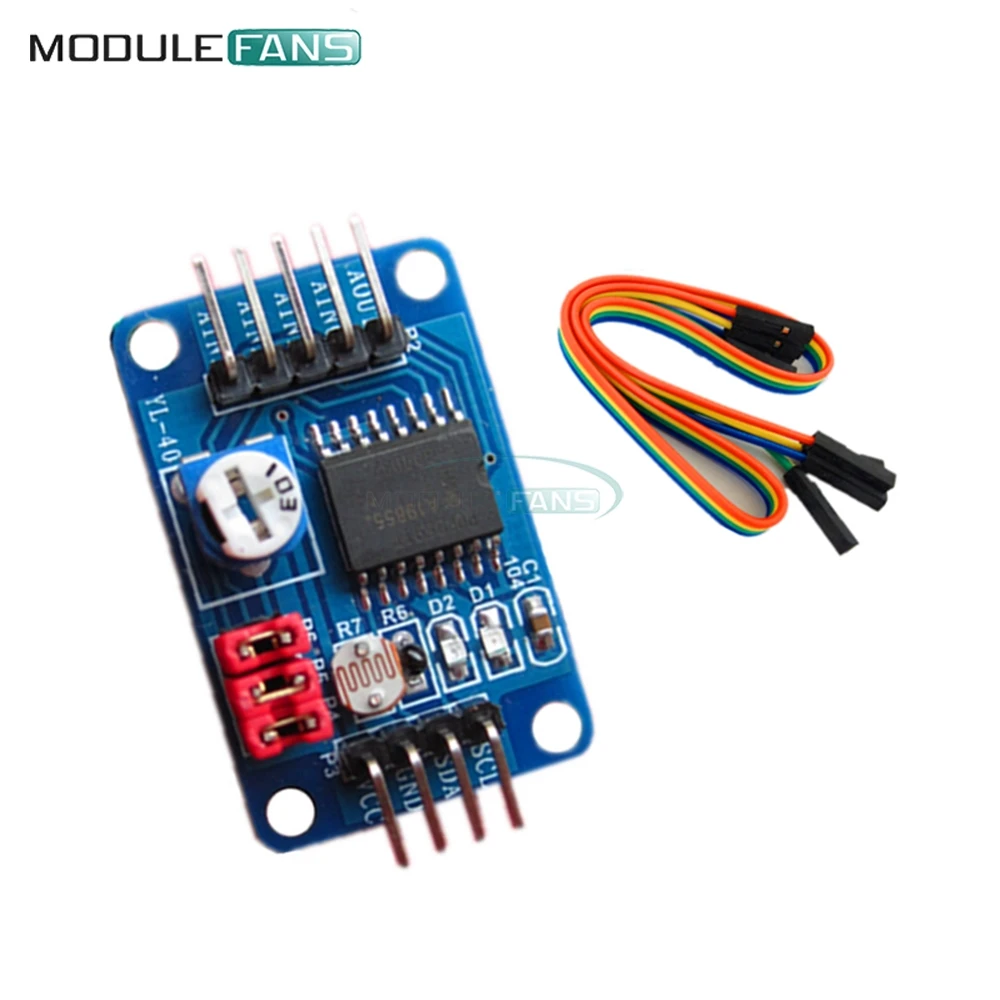 Модуль преобразователя PCF8591 AD/DA аналоговый в Digita преобразователь для платы Arduino I2C