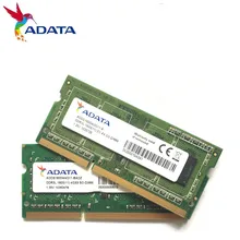 AData 4G 2G 1G PC3L PC3 10600S 12800S DDR3 1333 1600 МГц 4 Гб 2 Гб 1 ГБ 10600S 12800S модуль памяти ноутбука SODIMM ram