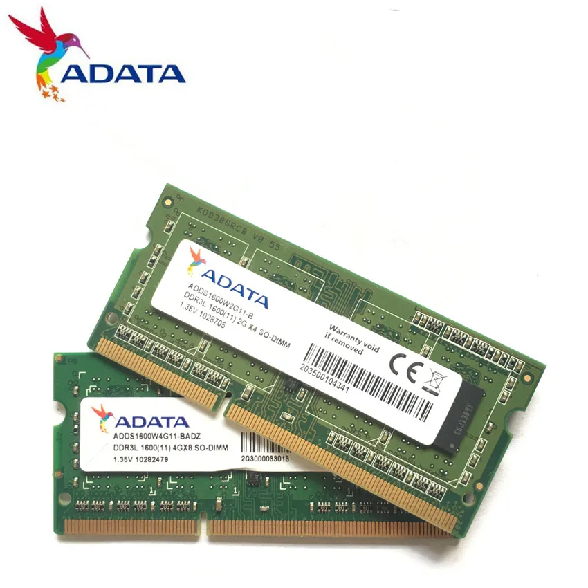 

AData 4G 2G 1G PC3L PC3 10600S 12800S DDR3 1333 1600 Mhz 4GB 2GB 1GB 10600S 12800S Laptop Memory Notebook Module SODIMM RAM