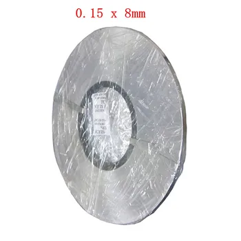 

1kg 0.15 x 8mm Nickel Plated Steel Strap Strip Sheets for Battery Spot Welding Machine Welder Equipment