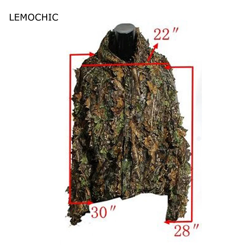 LEMOCHIC Профессиональный 3D bionic camo лесной Вейдер для наблюдения за птицами охотничий
