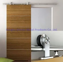 Aliexpress - Free Shipping Dimon stainless steel 304 high quality wood sliding door hardware DM-SDS 7101 without sliding rail