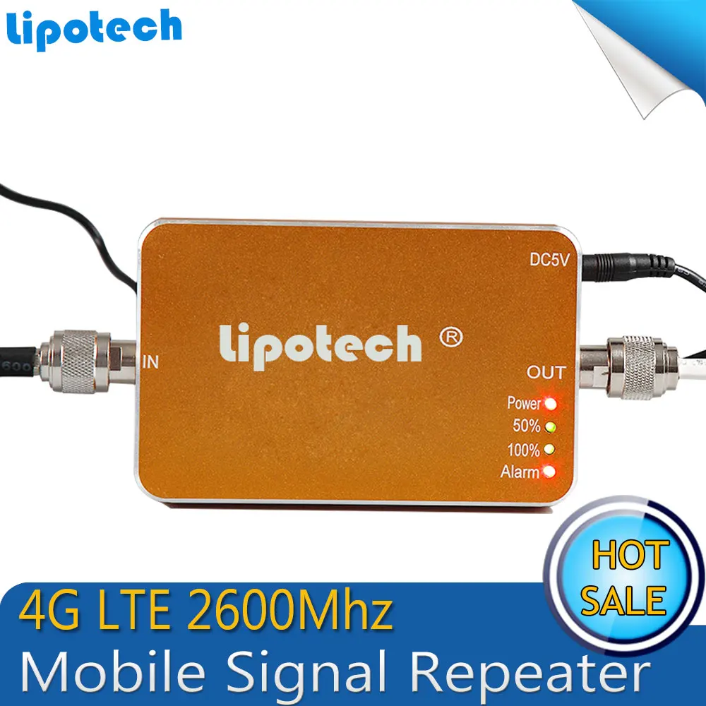2016 новый Обновление 4 Г 2600 МГц Репитер Сигнала Мобильного Телефона LTE усилитель