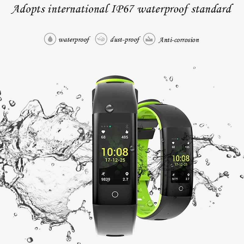 696 G16 Smart Wristband Heart rate Monitor women bracelet Fitness Tracker | Электроника