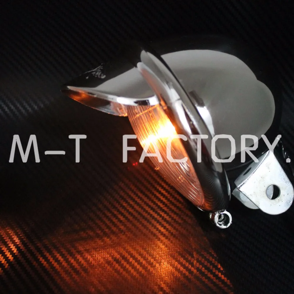 Cromado para Motocicleta Par de Farol de Milha Dc12v para Motocicletas Lâmpada Universal 8 High Quality