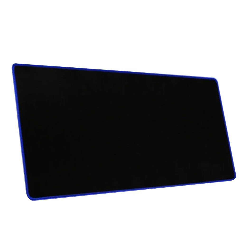Новое поступление нескользящий износостойкий компьютерный ноутбук Мягкий край прошитый коврик для мыши офисный резиновый тканевый коврик - Цвет: 210 260 3mm blue