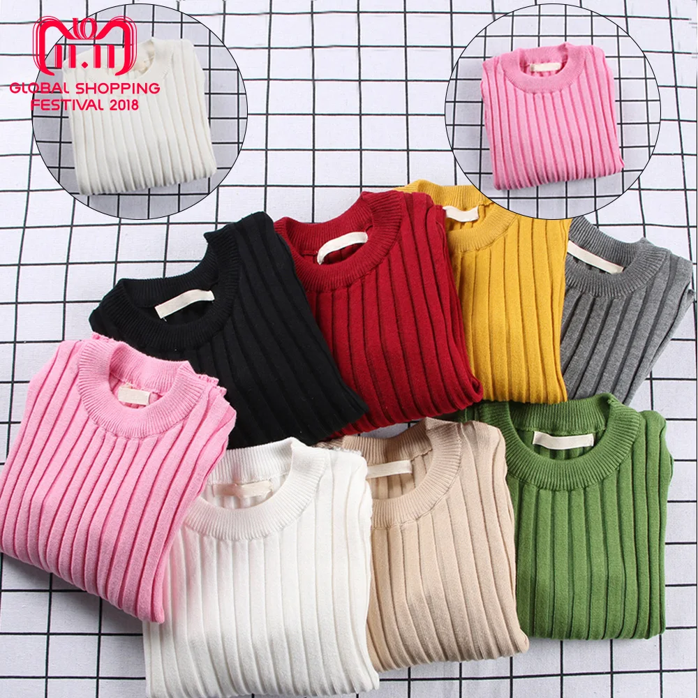 

Girls Sweater Pink Tiny Cotton Winter Autumn Fashion Boys Shirt Knitted Sweaters Children Sweaters Pullover Ribbed Cardigan Tops