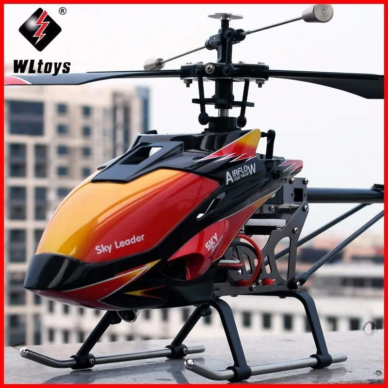 WLtoys V913 бесщеточная версия V913B 4CH большой Радиоуправляемый вертолет RTF 2 4G со