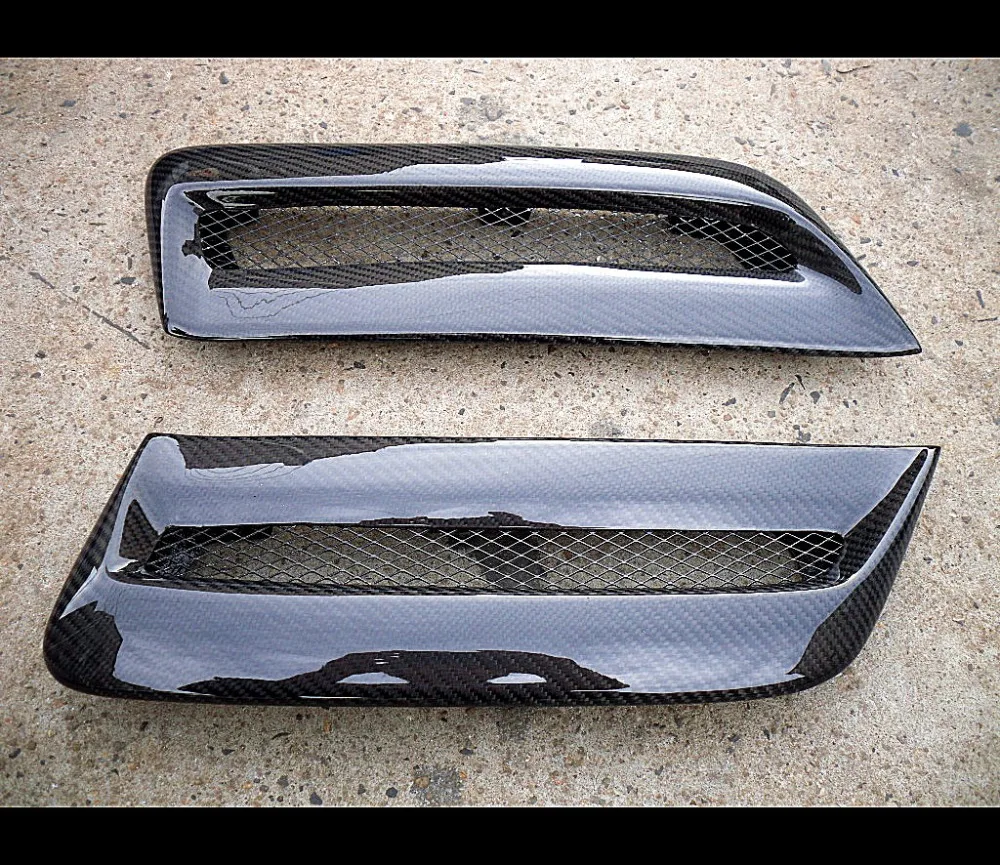 Evolution EVO 10 OEM Carbon Fiber Hood Vents Type 2 Chargespeed Style