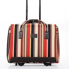 valiz bag Travel land trolley luggage super wear suitcase box 28” top quality Canvas rolling new men women free shipping 16