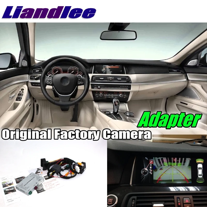 Liandlee Автомобильный задний запасной Интерфейс камеры декодер адаптера комплекты для BMW 5 M5 E60 E61 F10 F11 F07 F18 CIC система обновления