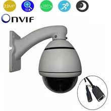 3.5-inch Mini Indoor Middle speed dome Camera 2.0 Megapixel 10Xoptical zoom Network IP PTZ Camera Onvif P2P No night vision