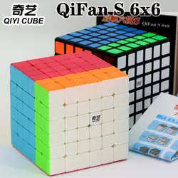 Магический куб puzzl QiYi (XMD) QiFan S 6x6x6 6x6 Профессиональный скоростной кубик Обучающие игрушки twist wisdom Чемпион соревнования куб Z