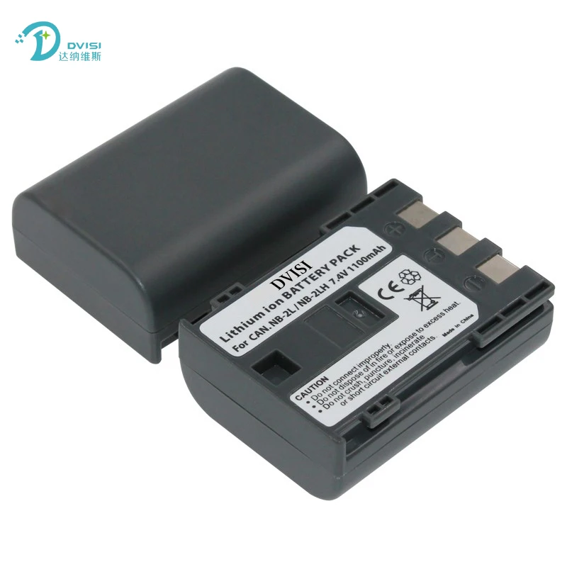 DVISI 2 шт./лот 7 4 V 1.1Ah NB2L NB-2LH батареи для камеры Canon G9 Rebel XTi G7 HV-20 ZR-850 S30 HV-40 350D 400D S40 z1 |