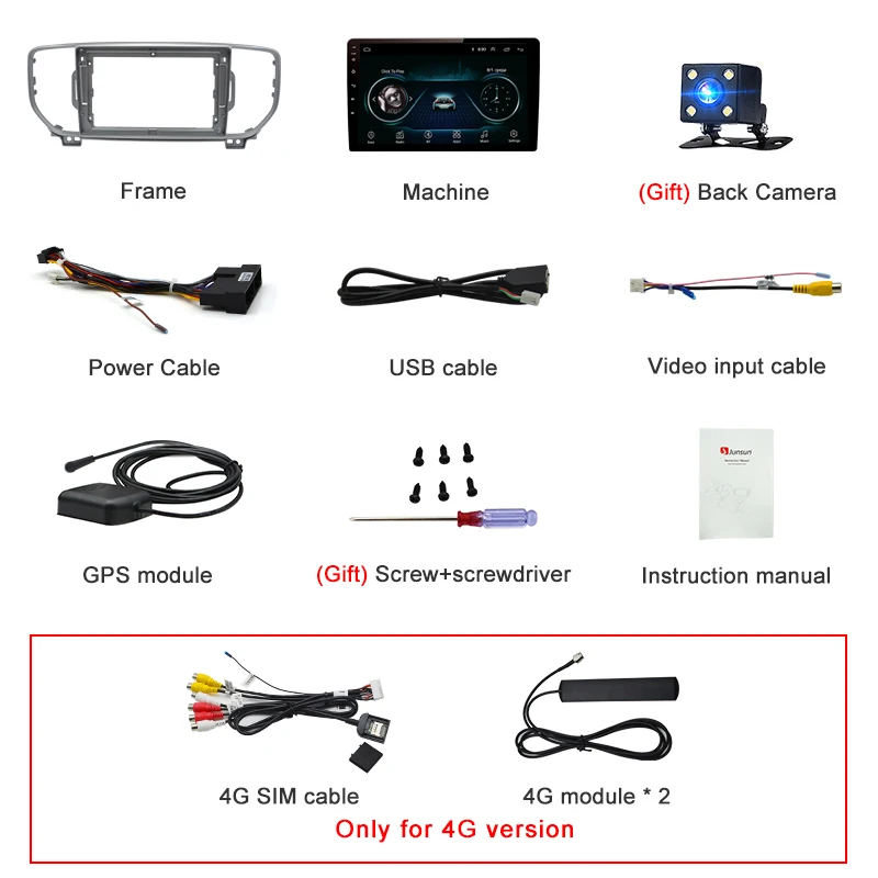 Flash Deal AWESAFE for KIA Sportage 4 2016 2017 2018 2019 KX5 Car Radio Multimedia video player GPS No 2din 2 din Android 8.1 2G+32G 5