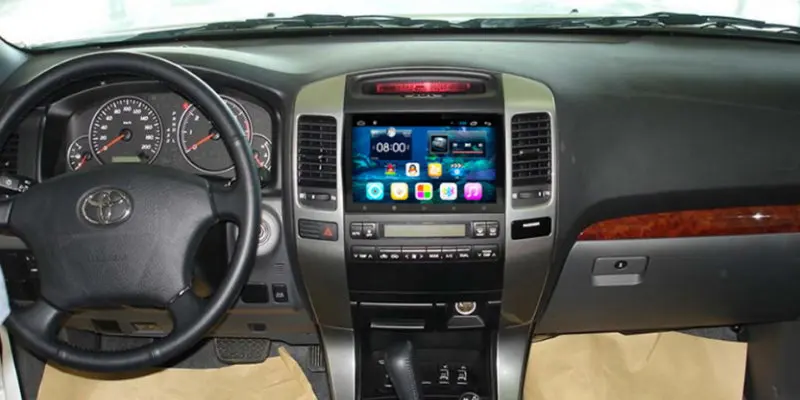 Для Toyota Land Cruiser Prado 2002~ 2009 " Автомобильный Android HD сенсорный экран gps NAVI CD DVD Радио ТВ Andriod система