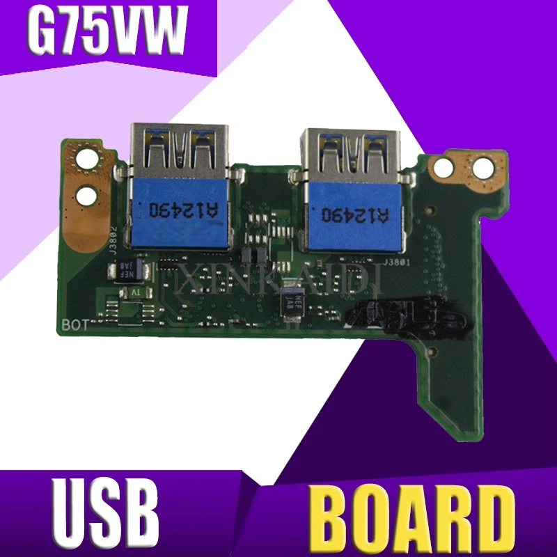 60-NLEUS1001-C11 FOR G75 G75V G75VW USB Board 3.0 WORKS | Компьютеры и офис