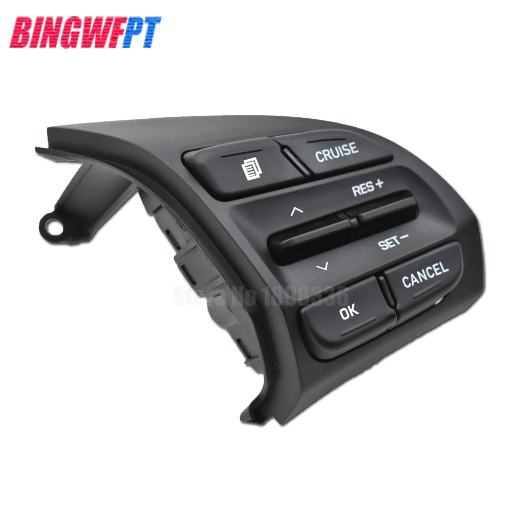 

Steering Wheel Button For Hyundai Elantra AD Solaris 2017 2018 1.6L 1.4T 2016 Buttons Bluetooth Phone Cruise Control Volume