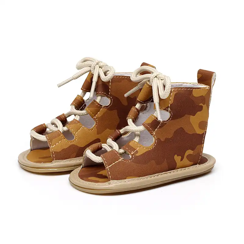 kids lace up sandals