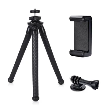 

fosoto UFO Mini Flexible Waterproof Octopus Tripod Stand&Phone holder For Gopro iPhone X Smartphone DSLR Camera Nikon Canon