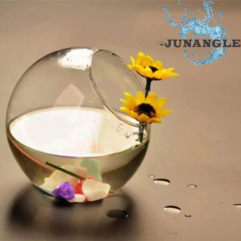 

JU Mini Fish Tank Acrylic Aquarium Flower Water Culture Vase Fish Tank Home Decoration Fish Tank Akvaryum Malzemeleri Pecera