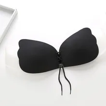 DROPSHIP New Arrival Sexy Women Self Adhesive Strapless Bandage Bra Stick Gel Silicone Push Up Invisible Bra Freeship 50