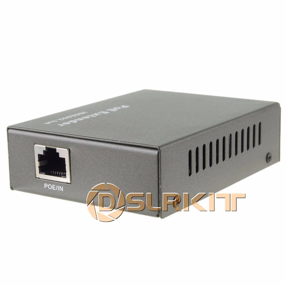 PoE удлинитель 100 400 метров IEEE 802.3at Power over Ethernet повторитель IP камеры|cameras camera|camera ipcamera