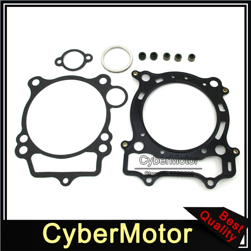 Комплект прокладок головки двигателя для Yamaha YFZ 450 2004 2005 2006 2007 2008 2009 2012 2013 ATV Quad 4