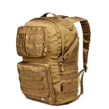 Hot 40L Outdoor Camouflage Military Tactical Backpack Rucksacks Sports Bag for Camping Hiking Hunting Bags D507
