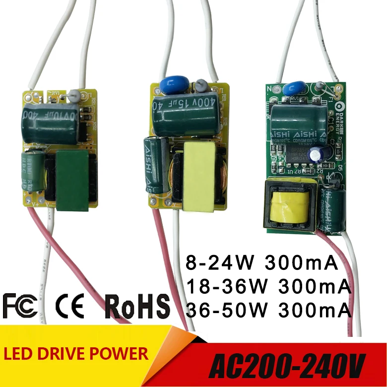 

8-24W Input voltage:AC200-240V Output voltageDC24-75V Output current:280-300mA±5% size:32*20*13mm 18-36W Input voltage:AC200-