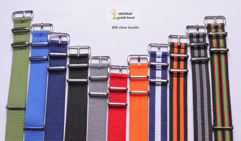 DW silver buckle 18  20 22 24 mm_